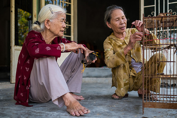 People from Vietnam and Thailand