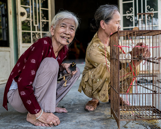 People from Vietnam and Thailand